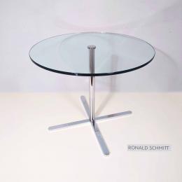 ドイツ【RONALD SCHMITT】K447 ガラス サイドテーブル 定価7万程