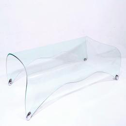 フィアム・イタリア【Fiam Italia】ガラスコーヒーテーブル/希少モデル